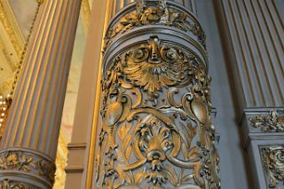 36 Carved Pillar Golden Room Salon Dorado Teatro Colon Buenos Aires